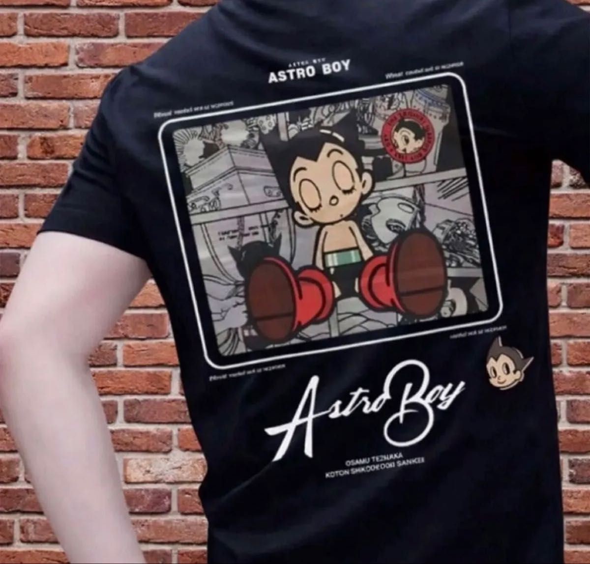 Astro Boy Mighty Atom Graphic T-Shirt XL Osamu Tezuka Rare Anime gallery