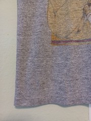 Vintage Heather Gray Joe Camel Cigarettes T-Shirt Distressed Used As-Is
