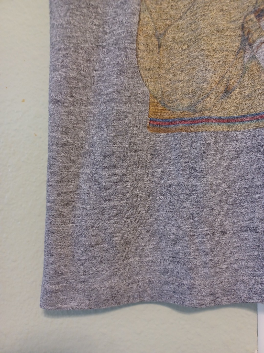 Vintage Heather Gray Joe Camel Cigarettes T-Shirt Distressed Used As-Is gallery