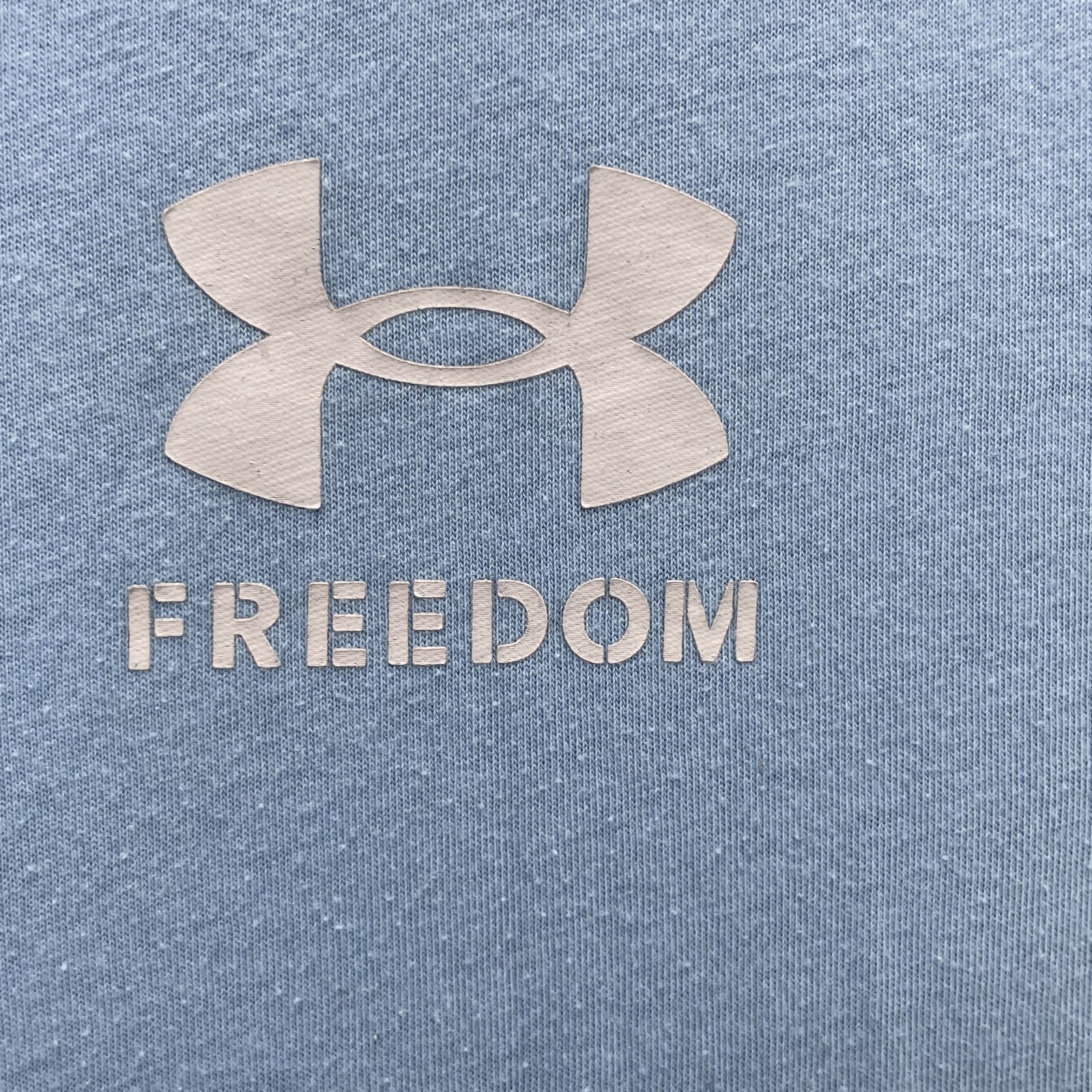 Under Armour T-Shirt Men's Medium Blue Sportswear Academia Running Freedom Work gallery