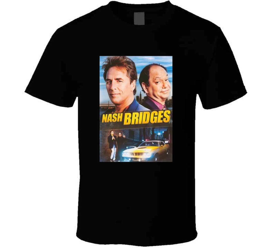 Nash Bridges Tv Show Tee 90s American Police Television Series T Shirt gallery