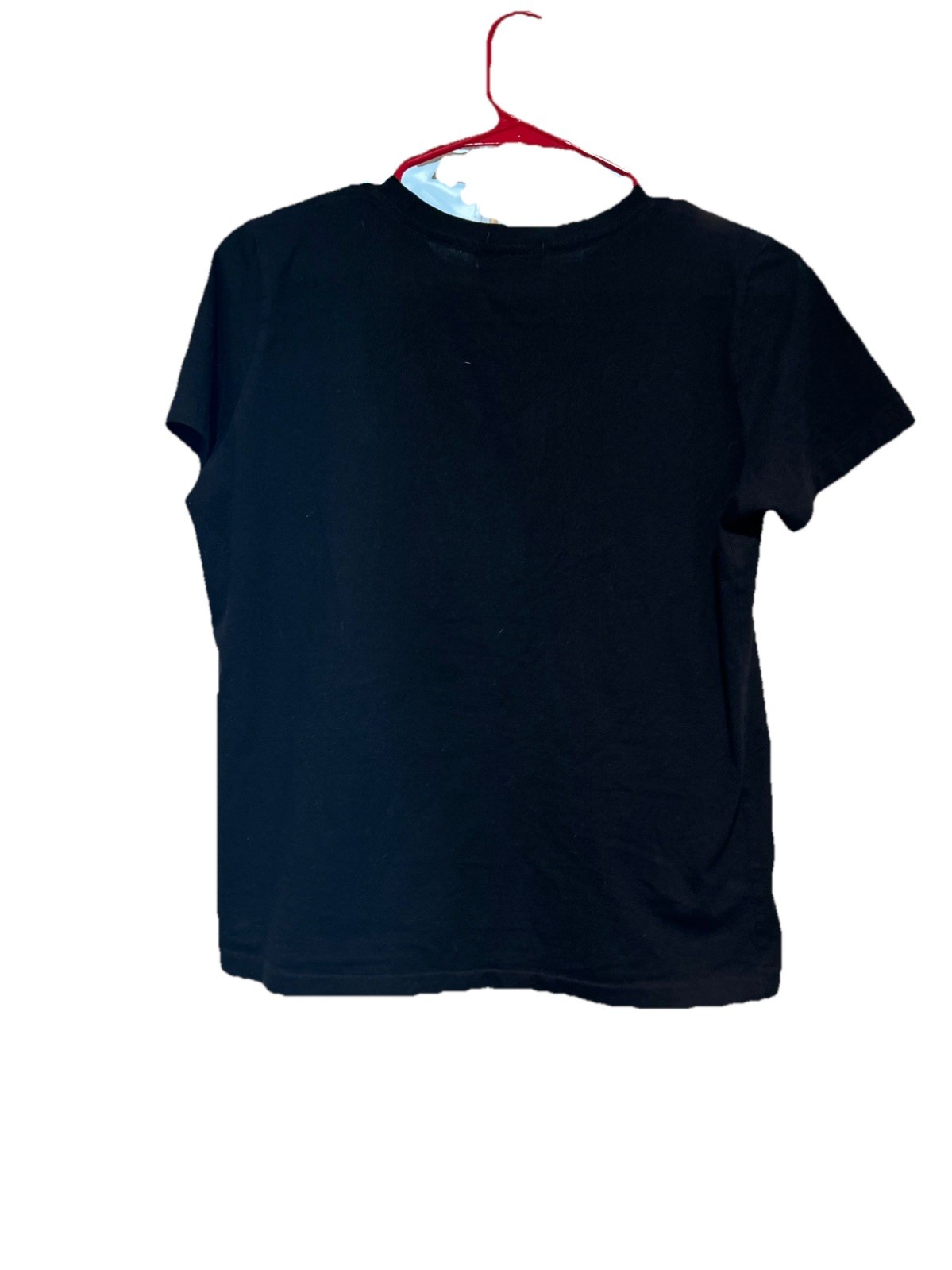 Coach Horse & Carriage Cotton T-Shirt Women L Leatherware Embroidered Logo Black gallery