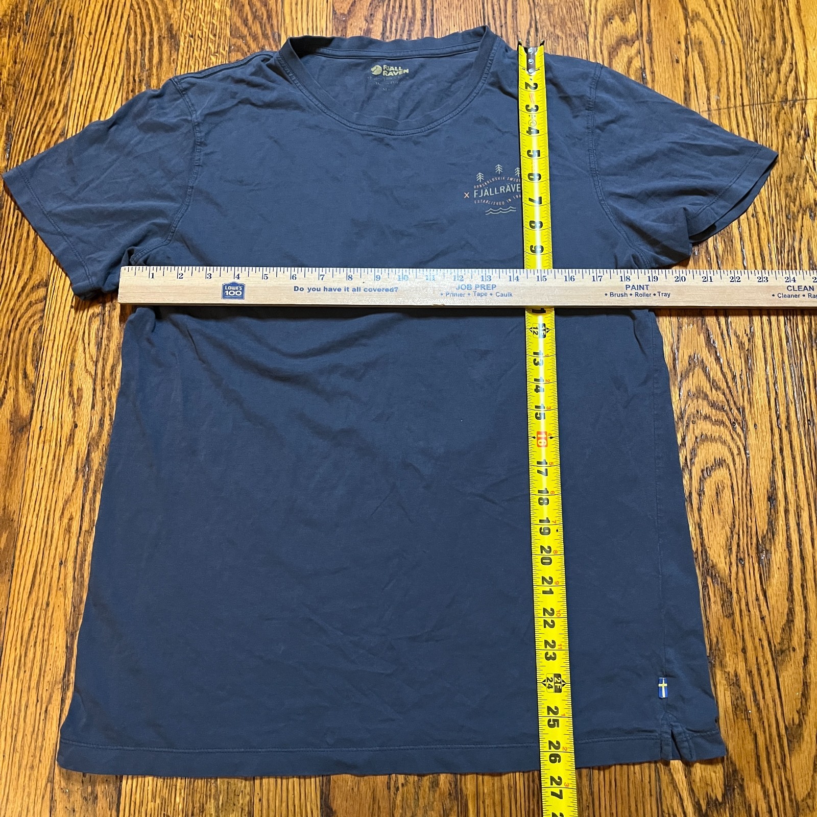 Fjallraven New York Graphic T-Shirt Men's M Blue Cotton Outdoors Gorpcore gallery