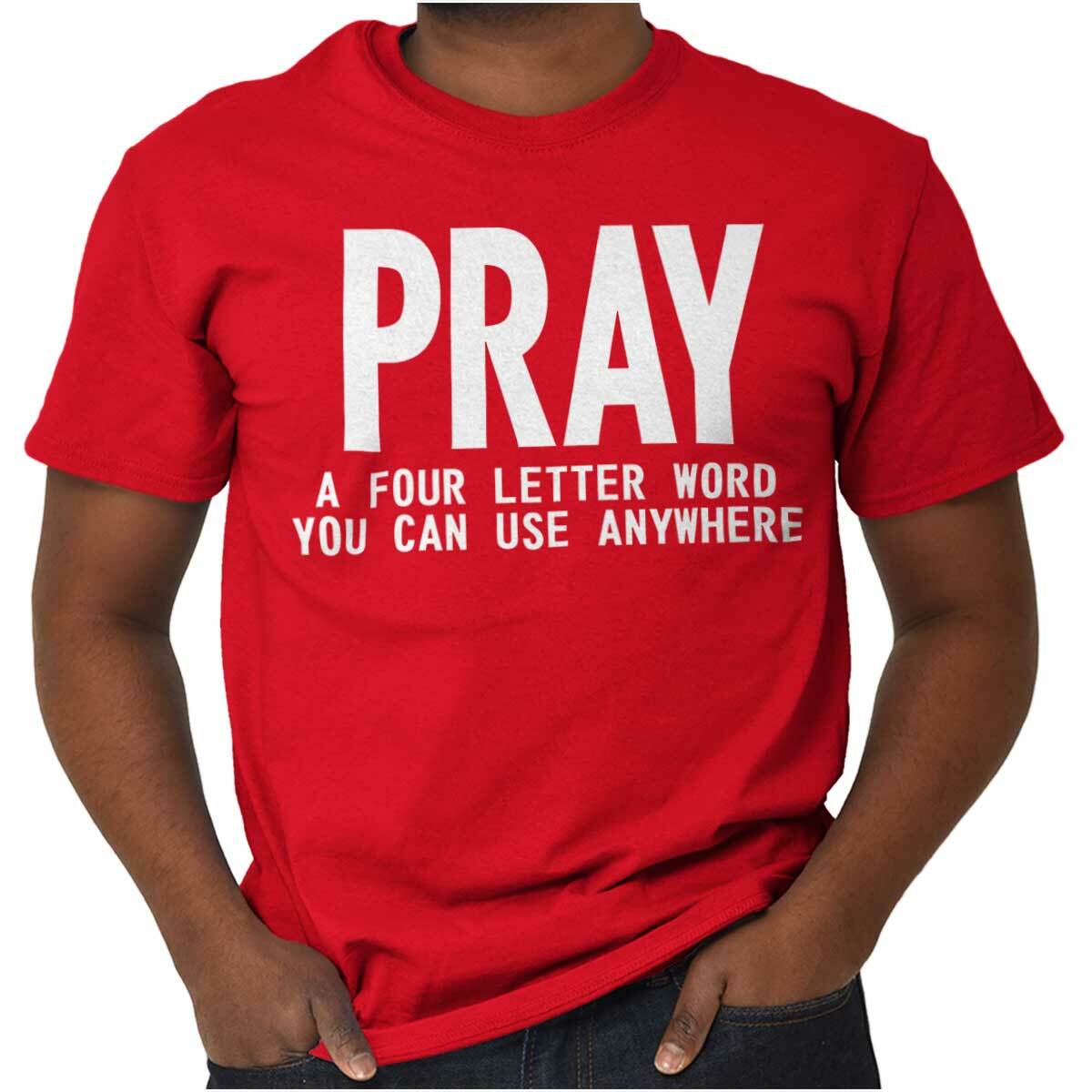 Cute Religious Jesus Christian Worship Pray Womens or Mens Crewneck T Shirt Tee gallery