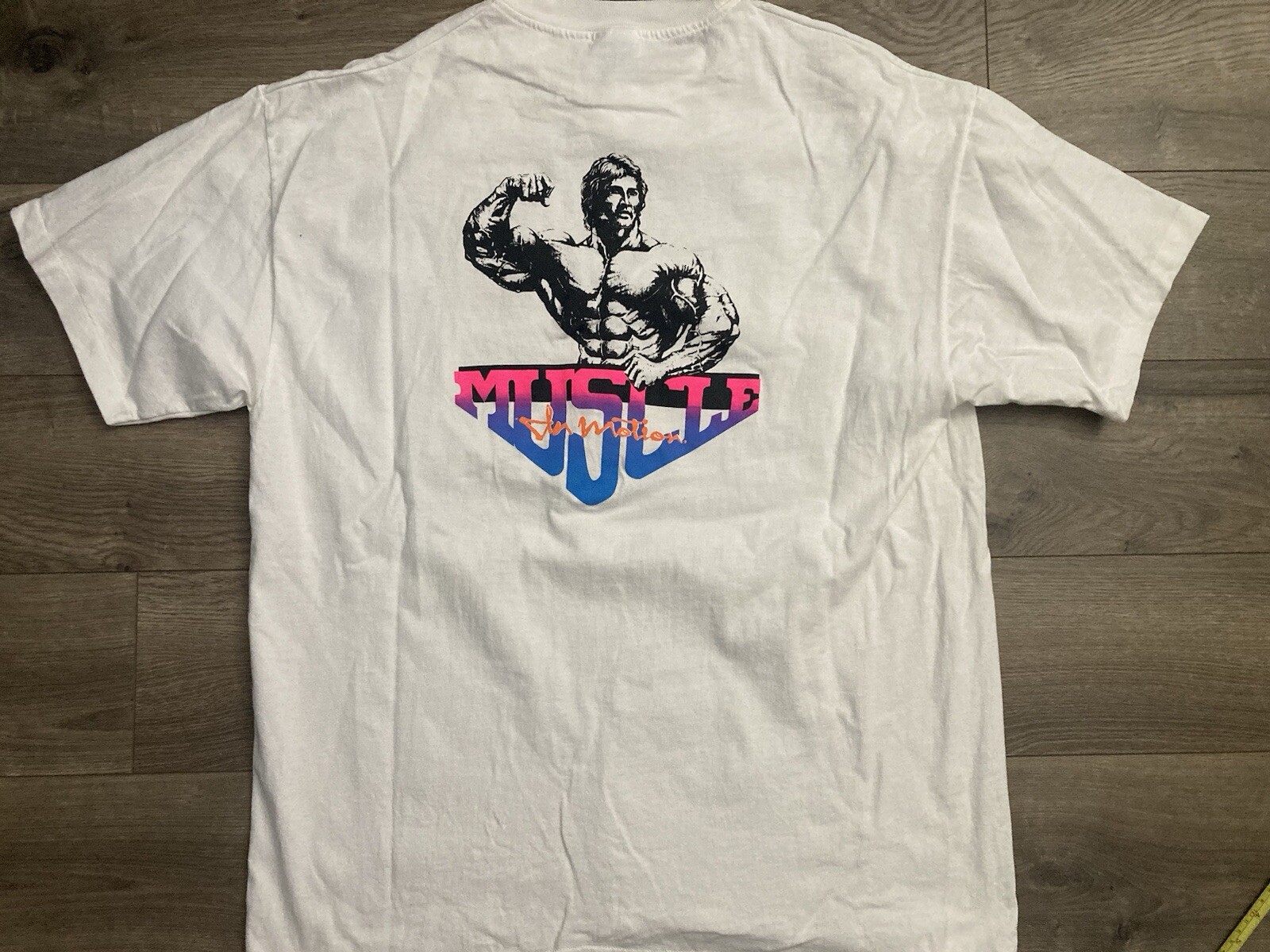 Vintage T-shirt Hawaii LTD Maui Surf 1990s Muscle In Motion Neon Y2K 90s Neon gallery