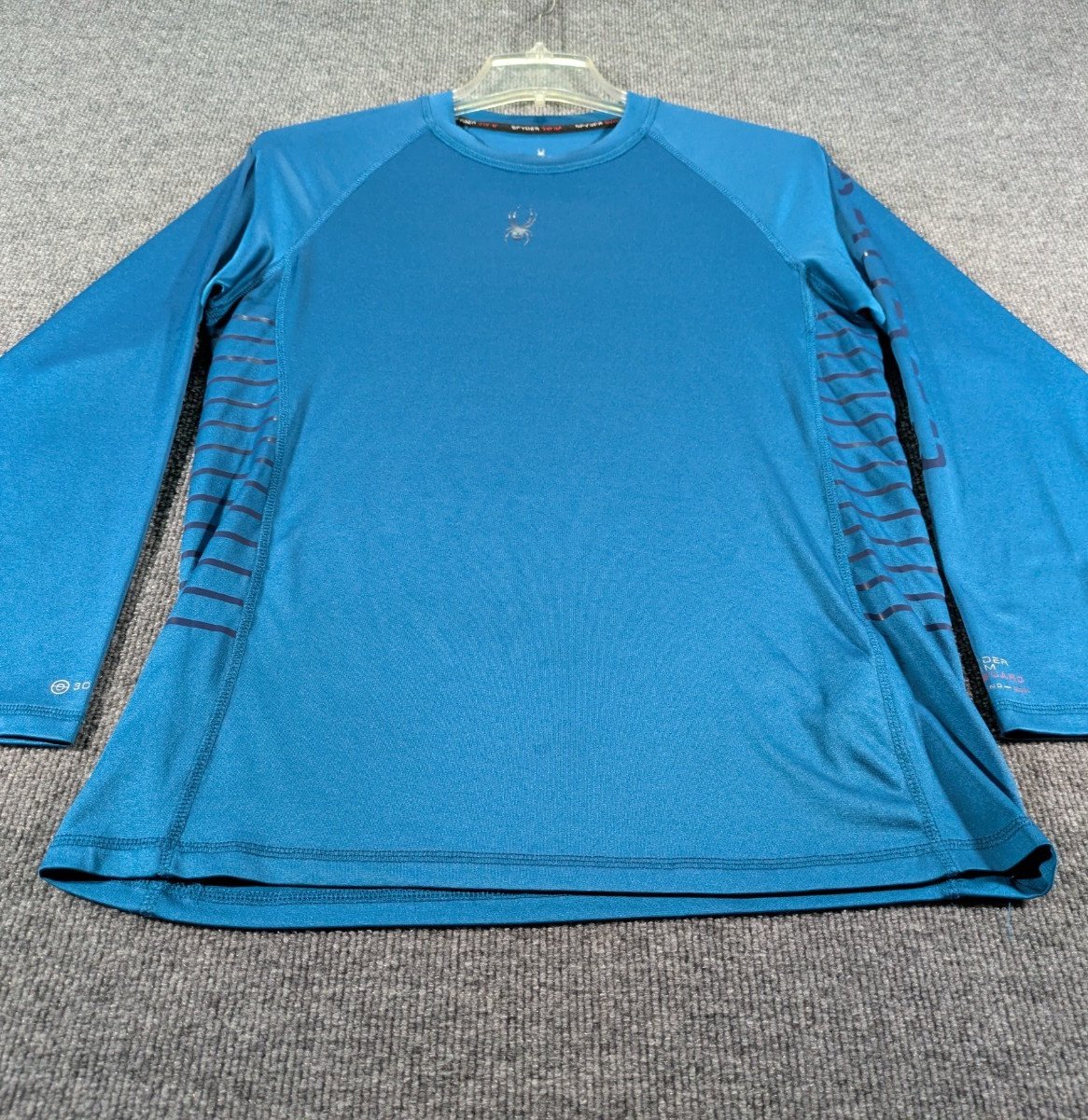 Spyder Swim Shirt Mens Small Rash Guard Quick Dry UPF 30+ Long Sleeve Tee gallery