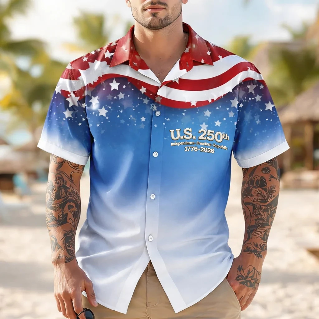 Bohemian Style - 3D Print Hawaiian Shirt - Adults & Youth gallery