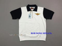 Motorcycle Color Block T-Shirts For Men Summer 1/4 Zipper Rider Biker Tee Shirt