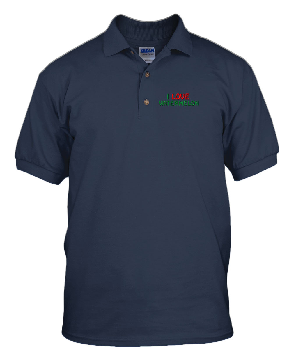 LACROSSE Embroidery Embroidered Unisex Adult Golf Polo Shirt gallery