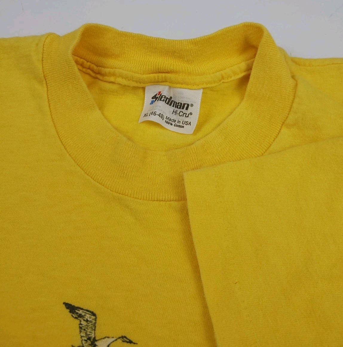 Vintage 80s Saugatuck Michigan Seagull Birds Art Print T Shirt USA Nature Animal gallery