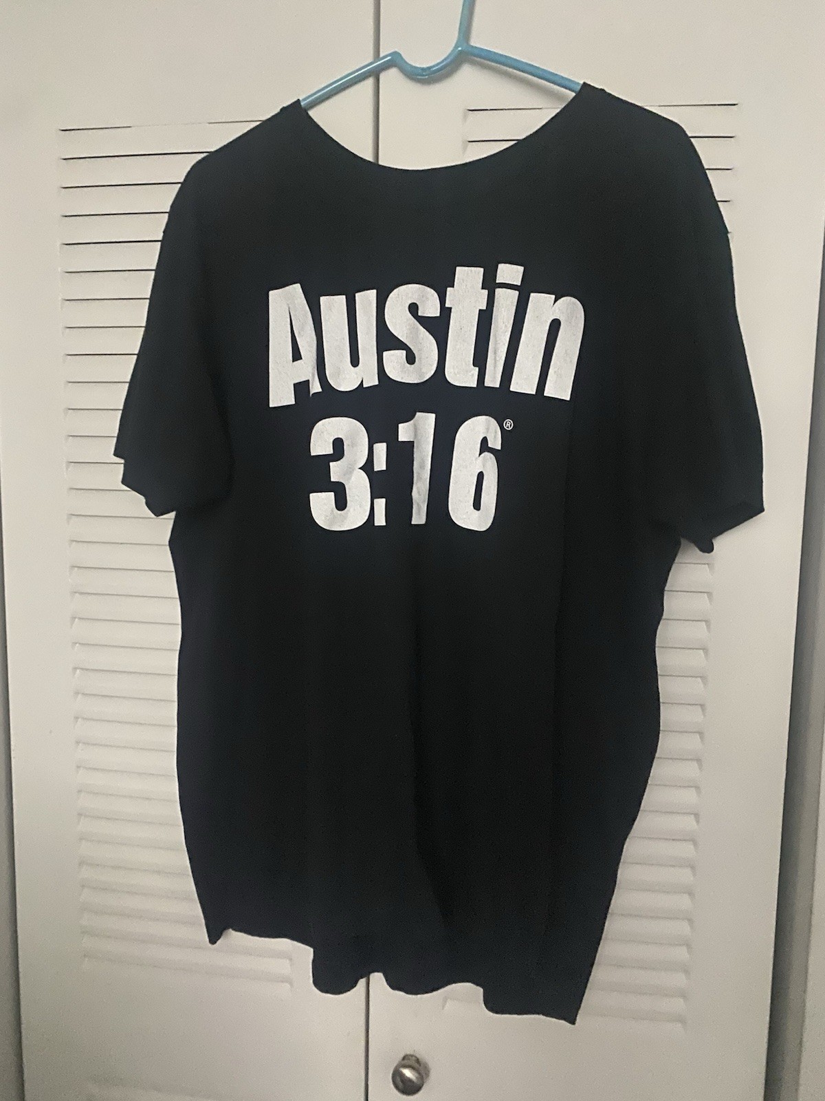 Stone Cold Steve Austin distressed 3:16 smokin skull Shirt Medium W Legends gallery