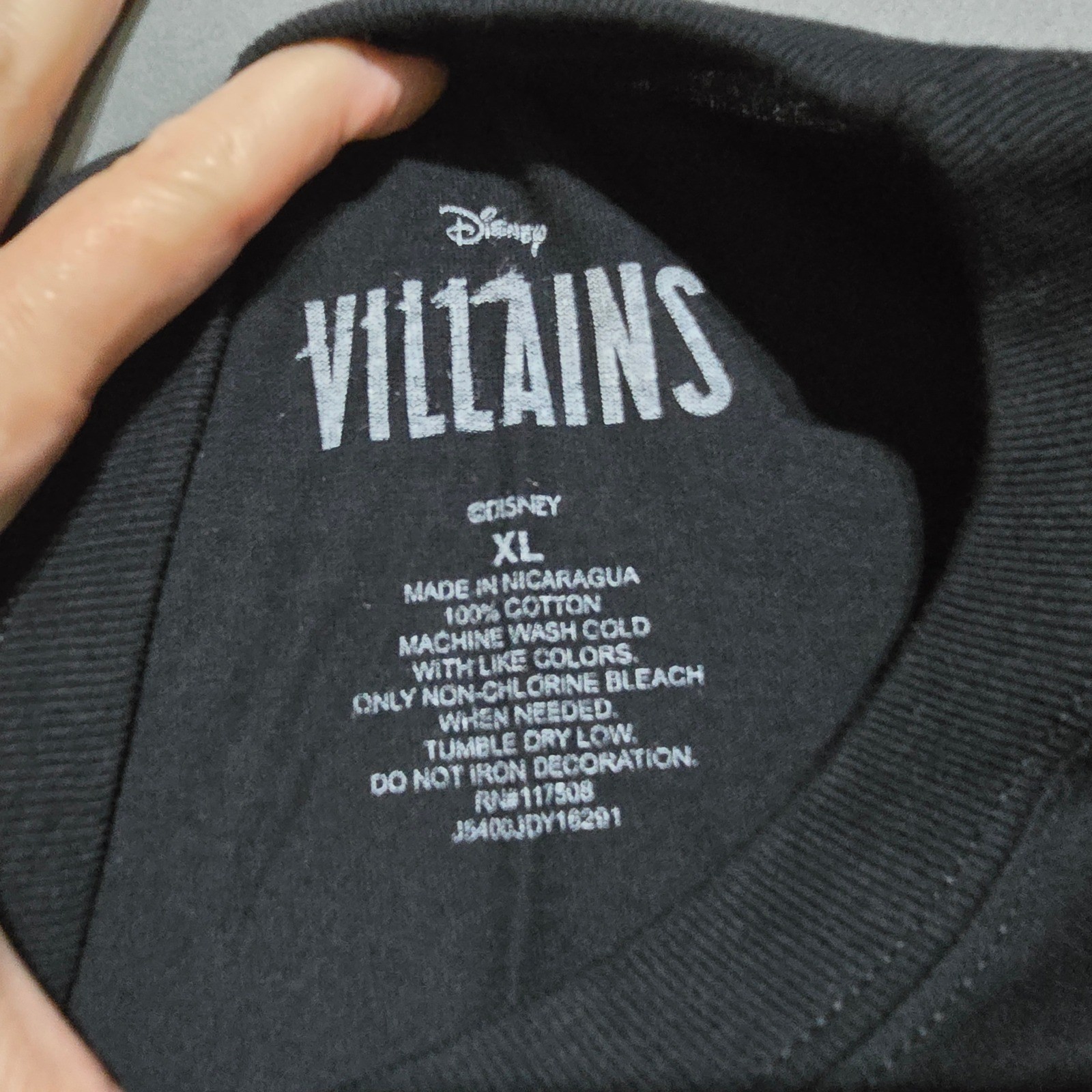 Disney Villains Long Sleeve Shirt Mens XL Black It's Good To Be Bad Graphic Tee gallery
