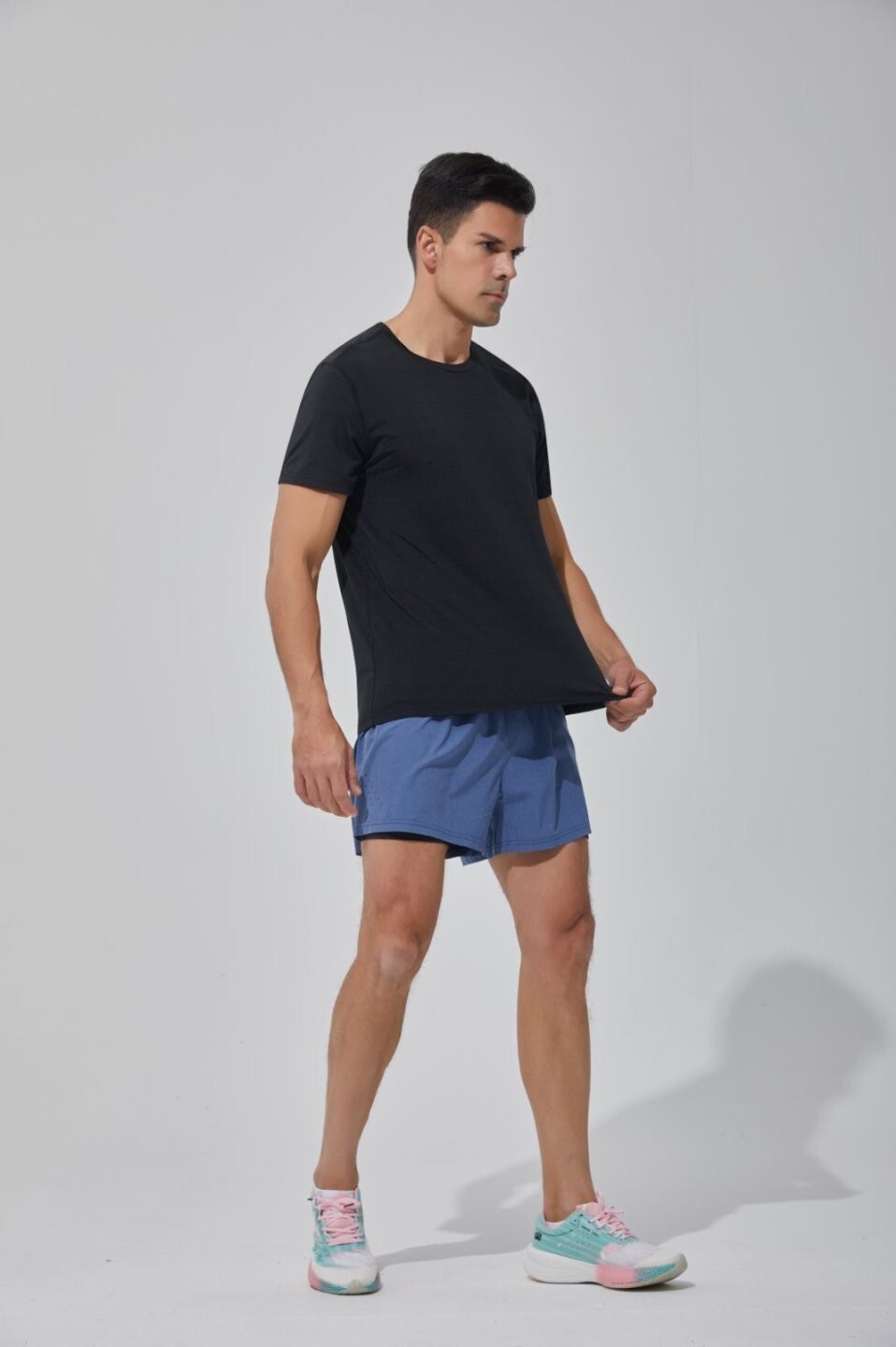 Men's Short Sleeve UPF 50+ Sun Protection Shirts Quick Dry Rashguard Gym Shirt gallery