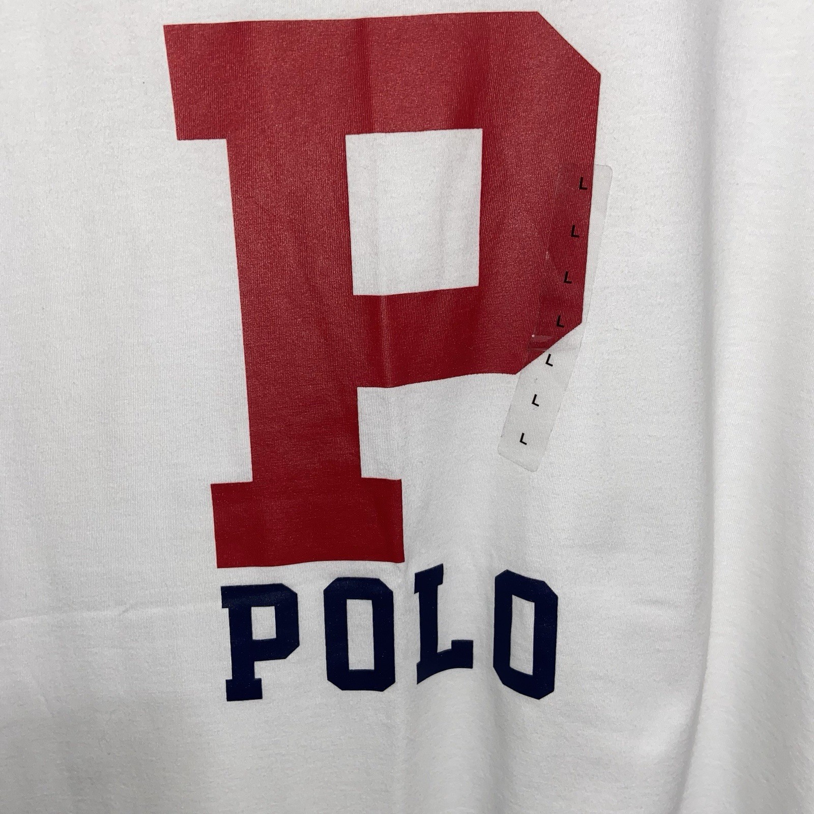 Polo Ralph Lauren Shirt Mens Large Logo Graphic Short Sleeve T-Shirt Preppy Read gallery