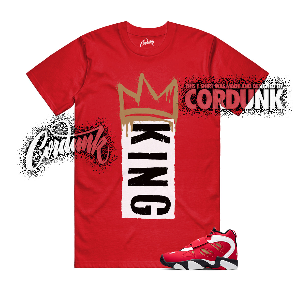 Air Diamond Turf 2 Red Gold 2026 Prime White Black Metallic T Shirt Match K1 gallery