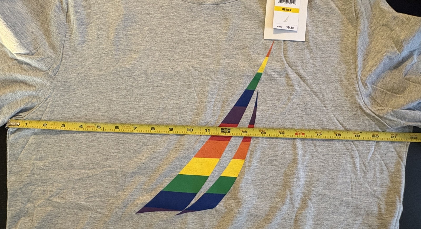 Nautica Pride Men's Medium T-Shirt - New with Tags - Mint - Free Shipping gallery