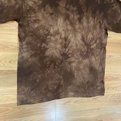 NWOT The Mountain Crazy Cymbal Monkey T Shirt Adult Size XL Tie Dye Brown