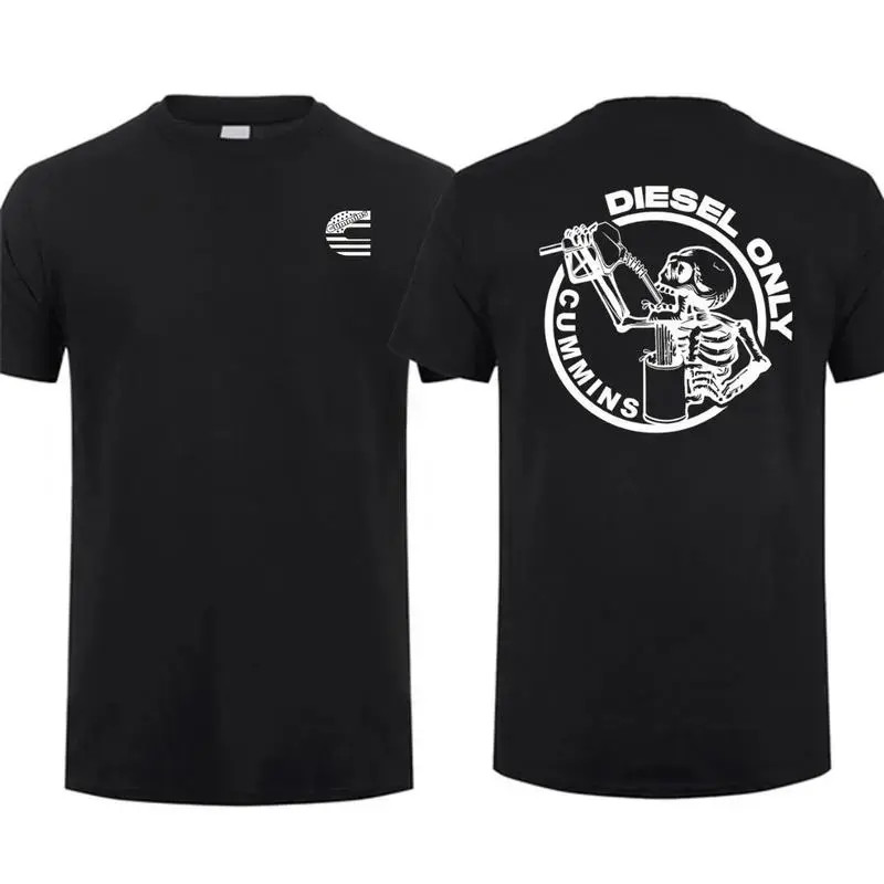 Cummins Power 2-sided T-shirt Men Cotton Tee, Menswear Car Parts Unisex T-Shirt