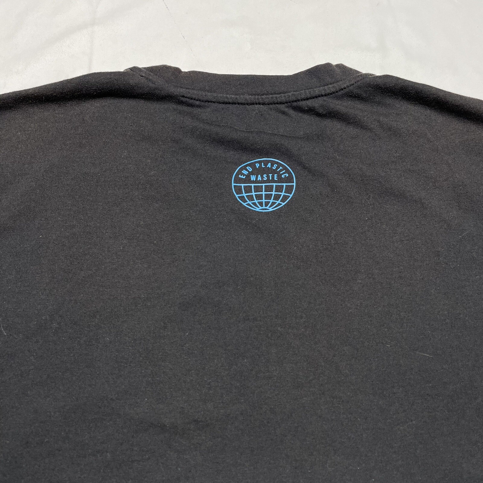 Adidas Primegreen T-Shirt Mens Medium Athletic Black 3 Stripes Y2K Hipster Sport gallery