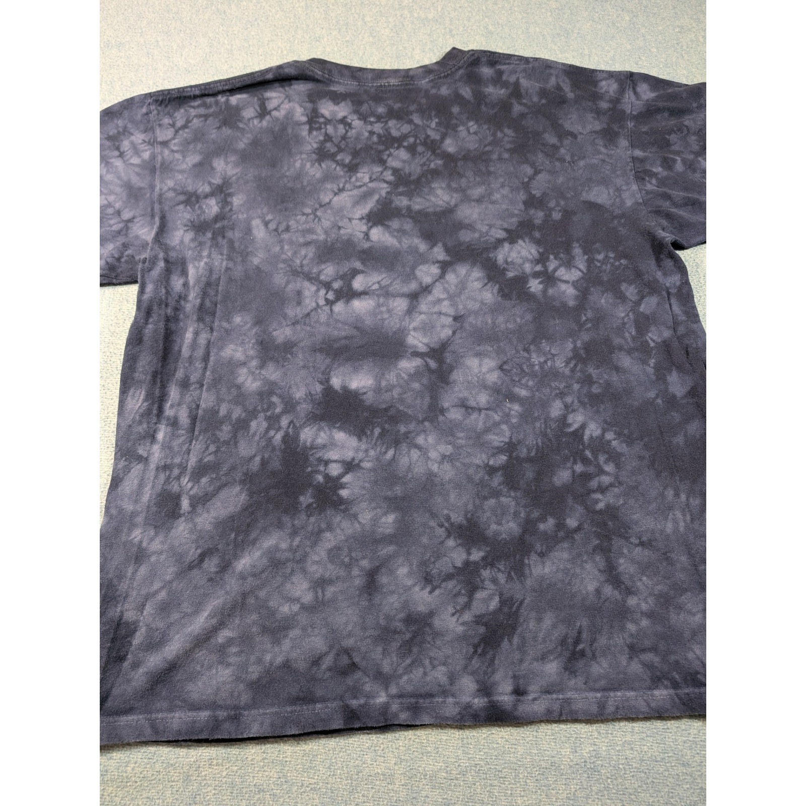 Jimi Hendrix Purple Haze Tie Dye Graphic T-Shirt Mens Large Purple Black Rock gallery