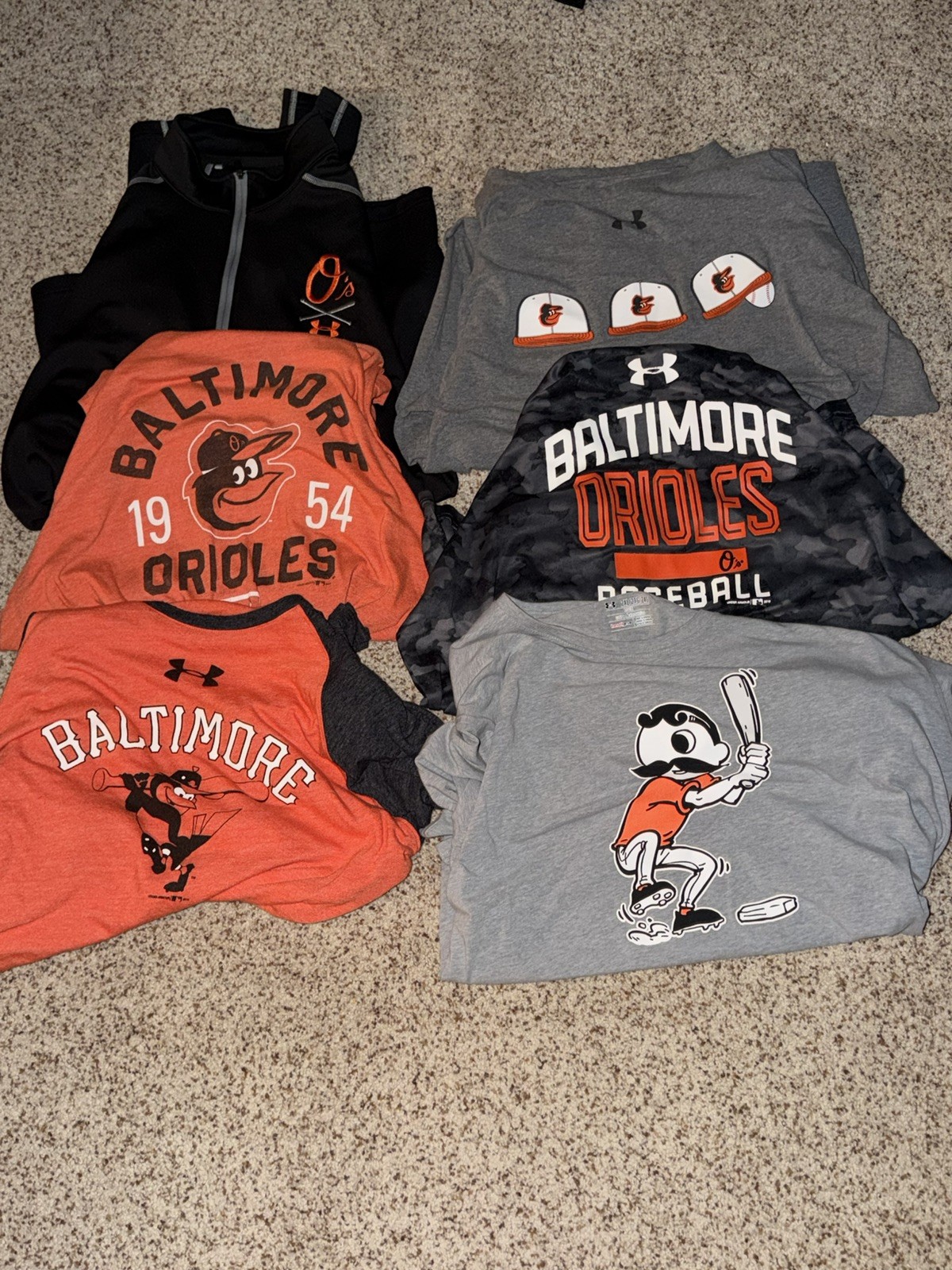 Under Armour Men's Lot-XXL Orioles Shirts gallery