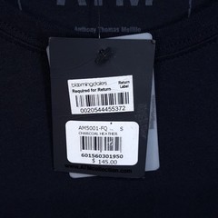 ATM Shirt Mens Small Black Pullover Short Sleeve Crew Logo T-Shirt Tee $145