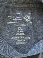 Officially Licensed Volkswagen Emblem Graphic Unisex T-Shirt – XL Heather Navy