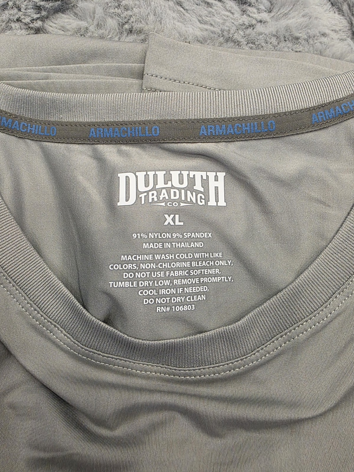 Duluth Trading Co. Men's Armachillo Cooling Comfort Undershirt Gray - Sz Xl gallery