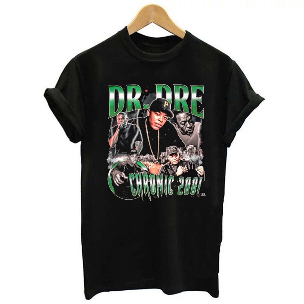Vintage Dr. Dre Tee, Dr. Dre Chronic 2001 Tee, 80s Rap Hip Hop Music Fans