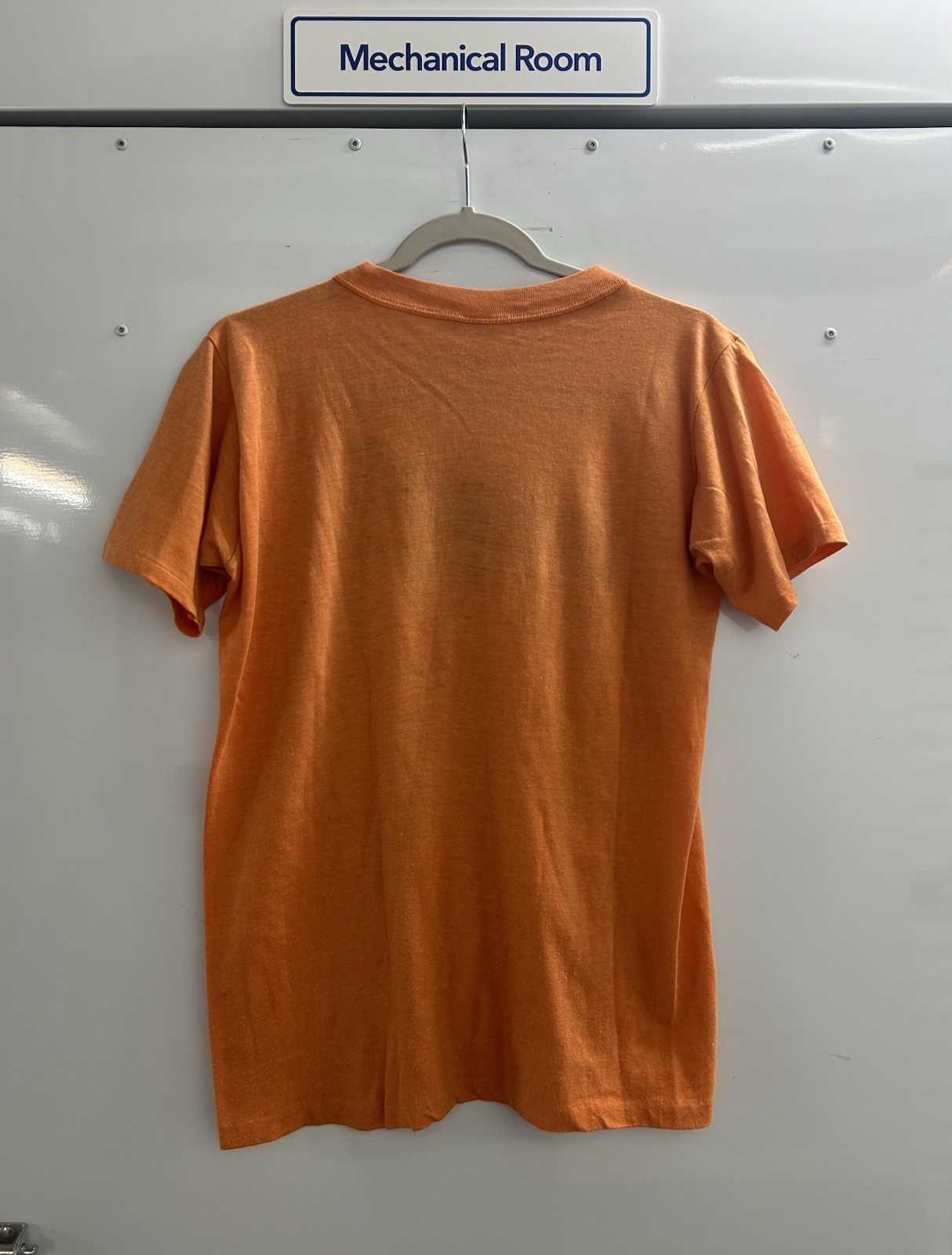 VTG 70s Sunkist Soda Promo T-shirt - Orange - Size - Large gallery