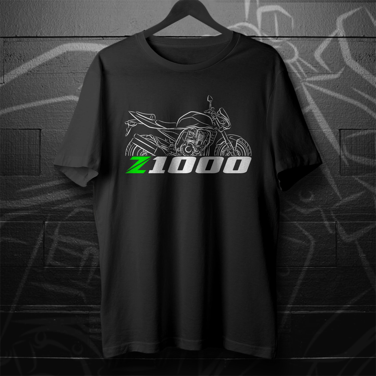 Kawasaki Z1000 2003-2024 – Motorcycle T-Shirt for Riders