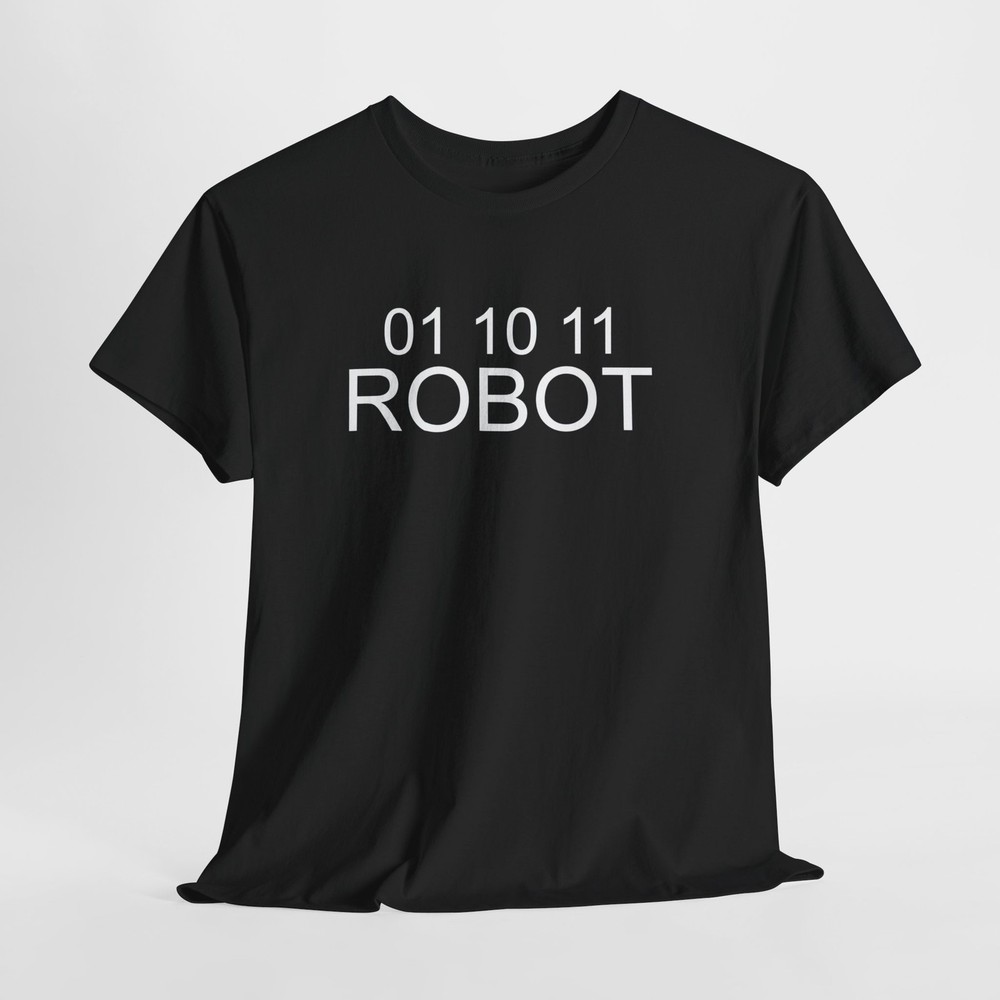 01 10 11 robot shirt
