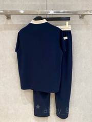 Brunello Cucinelli Regular Crew Neck Cotton Short-Sleeve T-Shirt Trouser Suit