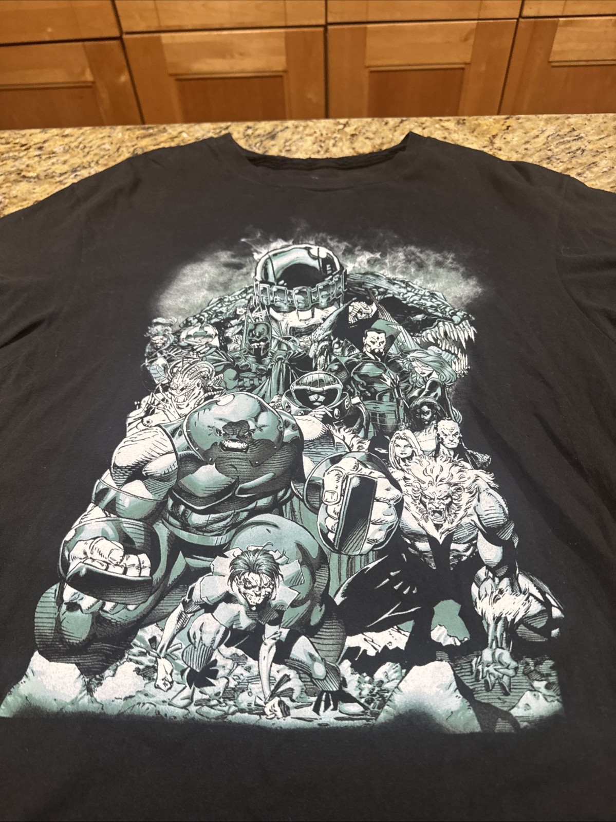 Marvel Villains Graphic T-Shirt Adult Large Black Good Condition. See Pictures. gallery
