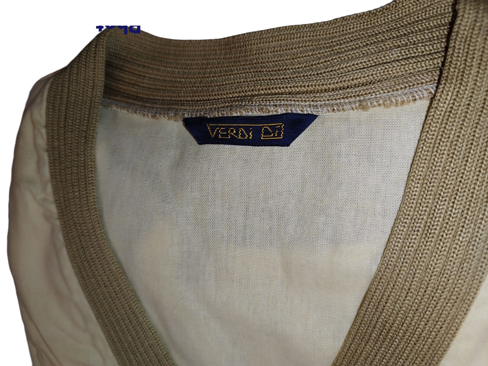 Men's V-Neck Pure Cotton Summer t-Shirt Contrast at Neck Bottom and Sleeves gallery