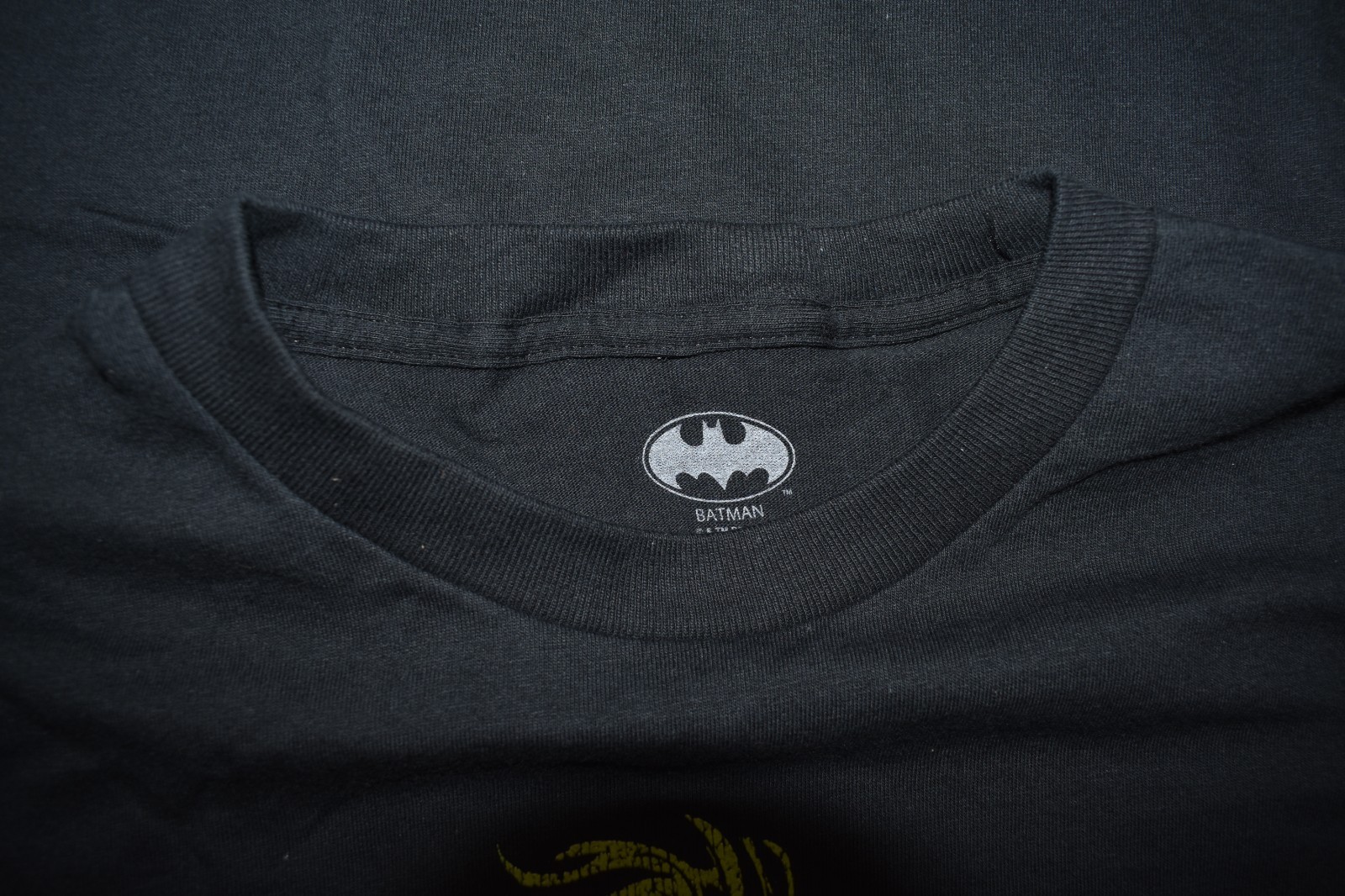 Batman Mens Joker Ha Ha Distressed Print Comics Black Shirt New S-2XL gallery