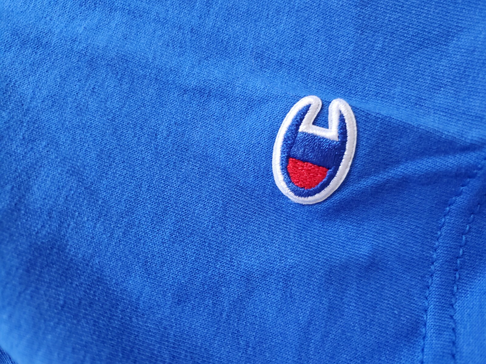 Champion Athleticwear Unisex Blue Cotton Tee-Shirt Short Sleeve T425RB Sz.S gallery