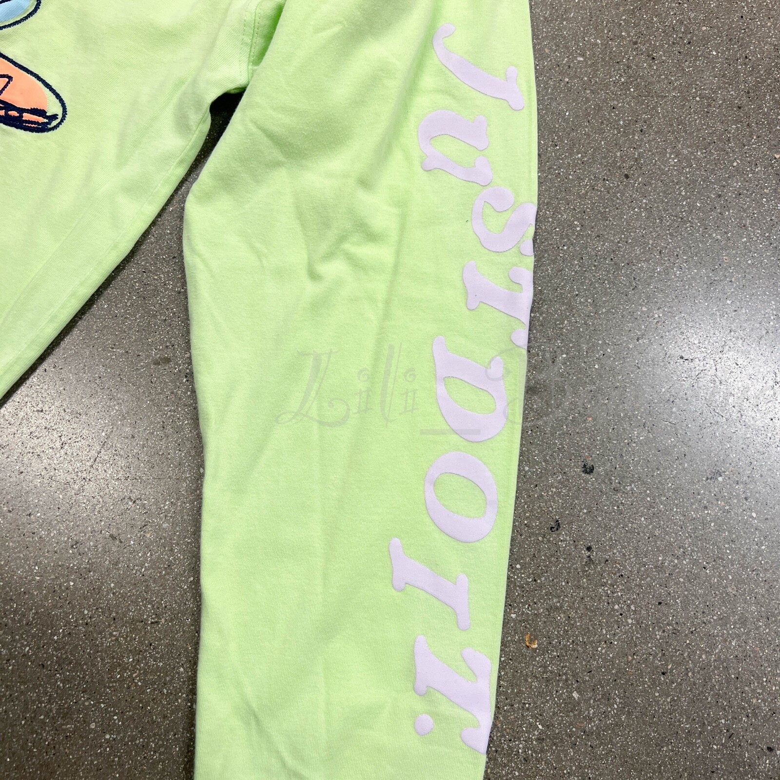 NWT Nike DZ3080-383 Men Sportswear Max90 LongSleeve Cotton Tee Shirt Lime Size L gallery