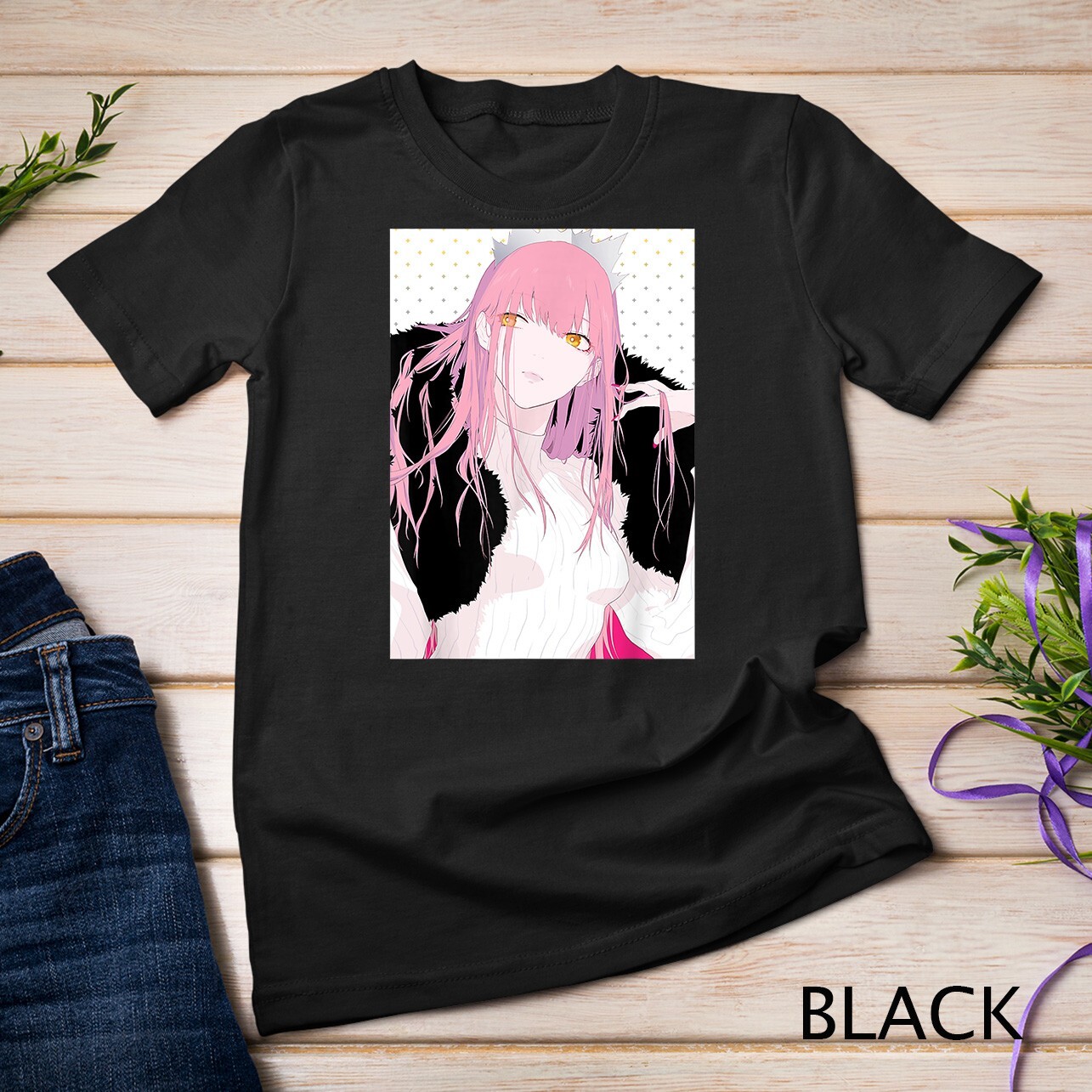 Anime Girl Pastel Aesthetic Kawaii Japanese Waifu T-Shirt Unisex T-shirt