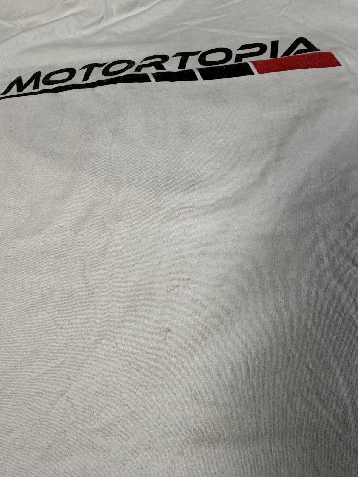 Motortopia Shirt Mens 2XL White Street Trucks Show Off Series Back Print gallery