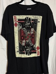 Star Wars DARTH VADER Fifth Sun Diamond T-Shirt Sz. L