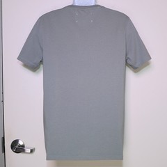 MAISON MARGIELA – Gray Spray Paint Short Sleeve Crewneck T-Shirt – Men’s Small