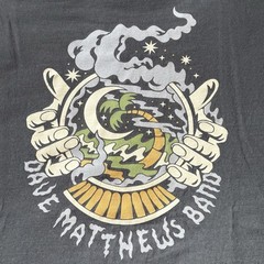 DAVE MATTHEWS BAND Crystal Ball Licensed Jam Band T-Shirt. LARGE Preowned NV