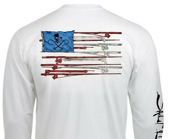 Mens Salt Life Fishermans Glory Graphic Pocket L/S T-Shirt - 2XL/XL/Large - NWT gallery