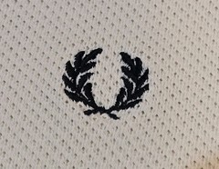 Fred Perry Reissues Textured Pique T Shirt Ecru Men’s Large M2806/560