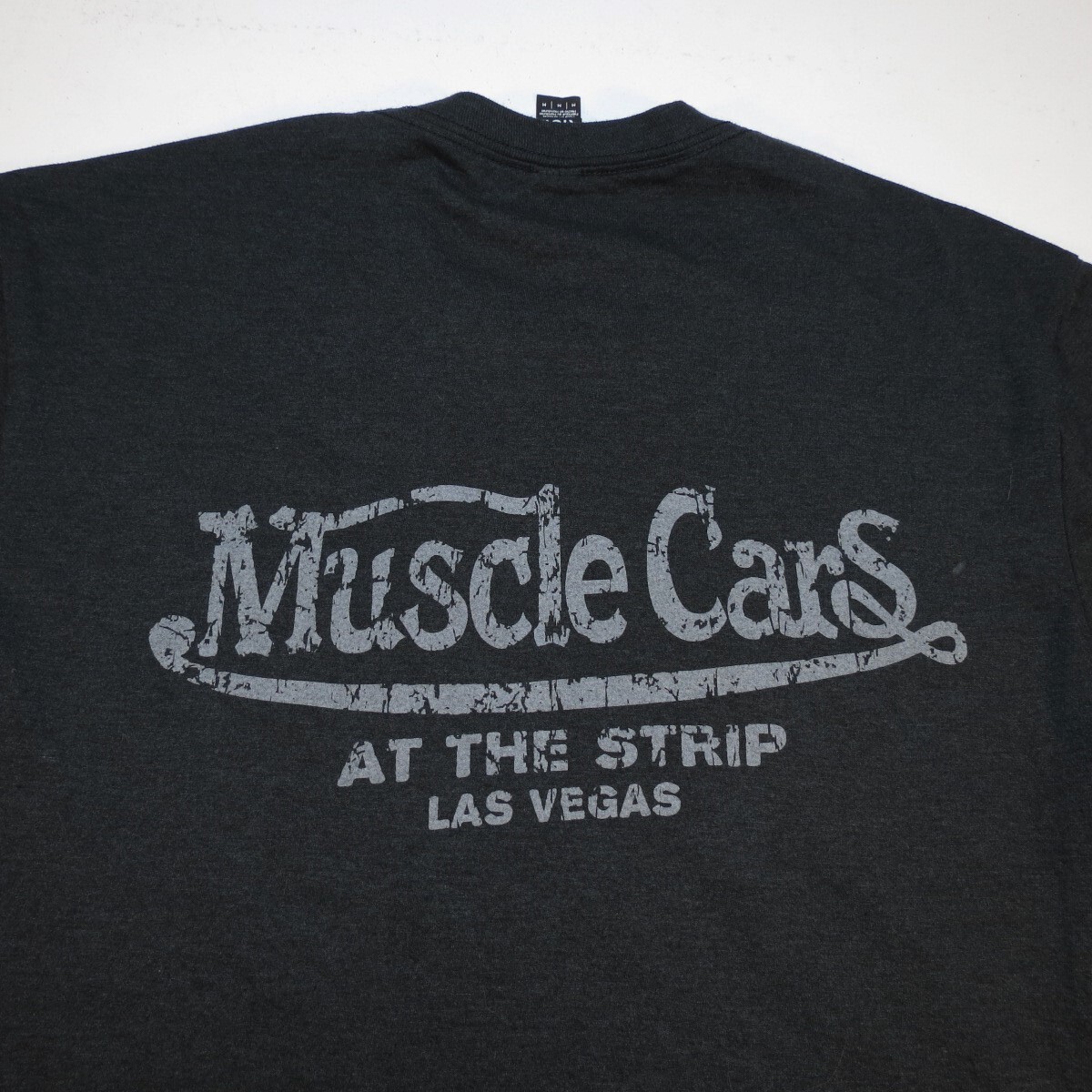 New MUSCLE CARS at the Strip LAS VEGAS Hot Rod Car T SHIRT Sz M Black Tri Blend gallery