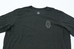 Arc’teryx Men’s Leaf Graphic Print Arrowhead Short Sleeve Tee MP7 Black Size XL