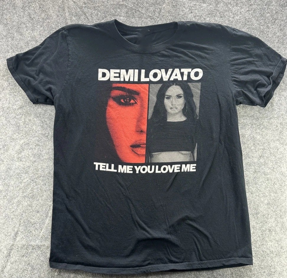 Demi Lovato Shirt Tell Me You Love Me Tour 2018 Concert Tee All Sz S-5XL PA352