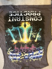 Men First Row Band Tee With Studs Sleeveless Heavy Duty Quality