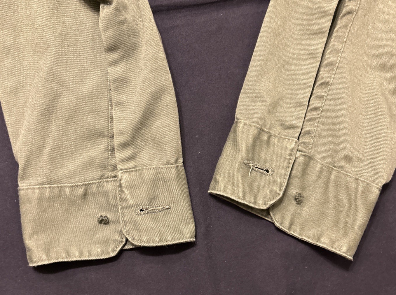US Air Force Utility Shirt Size 14X30 SrA/E4 Patches OG-507